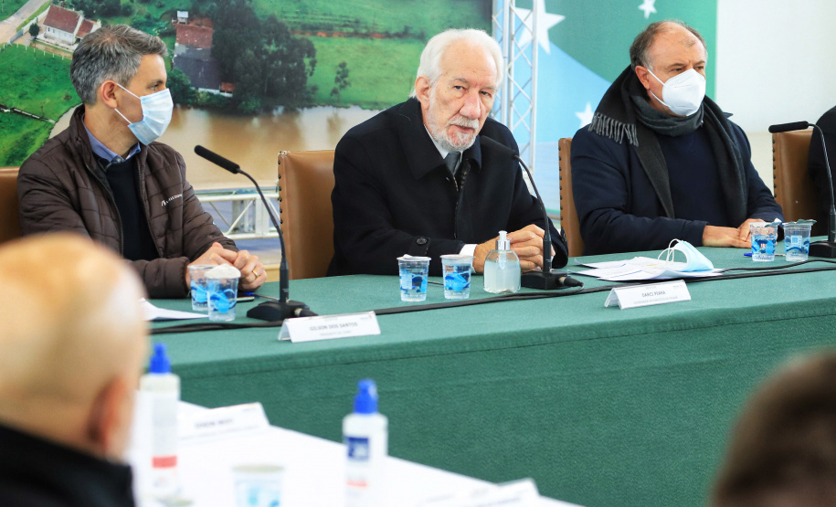Reunião om a COMEC e SEDU sobre ligação metropolitana São José dos Pinhais/Mandirituba  -  Curitiba, 29/06/2021  -  Foto: José Fernando Ogura/AEN