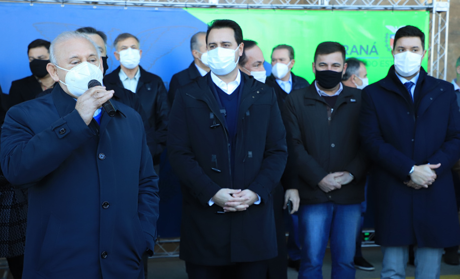 Entrega de veículos da saude Foto: Jose Fernando Ogura/AEN