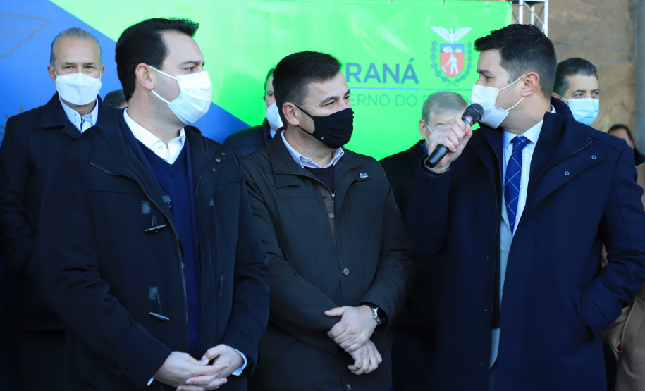 Entrega de veículos da saude Foto: Jose Fernando Ogura/AEN