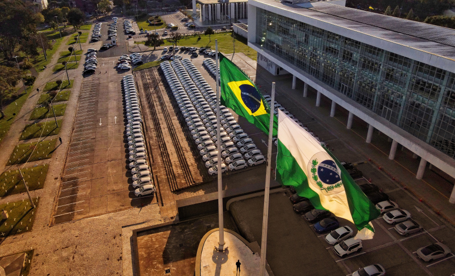 Entrega de veículos da saude Foto: Jose Fernando Ogura/AEN
