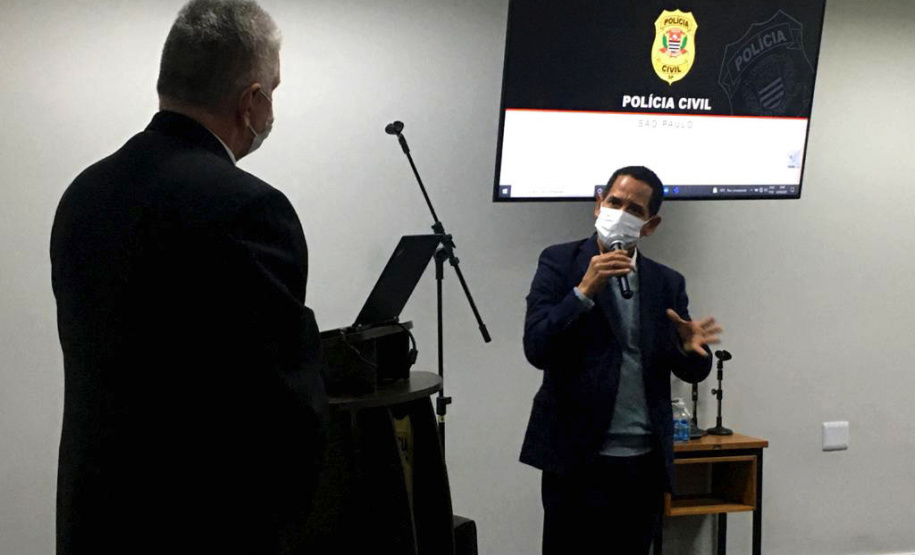 O Secretário da Segurança Pública do Paraná, Romulo Marinho Soares, juntamente com uma comitiva composta por representantes das forças de segurança do estado, esteve, nesta terça-feira (29/06), em São Paulo, para visitar as instalações das instituições de segurança pública do Estado - São Paulo, 29/06/2021 - Foto: SESP-PR