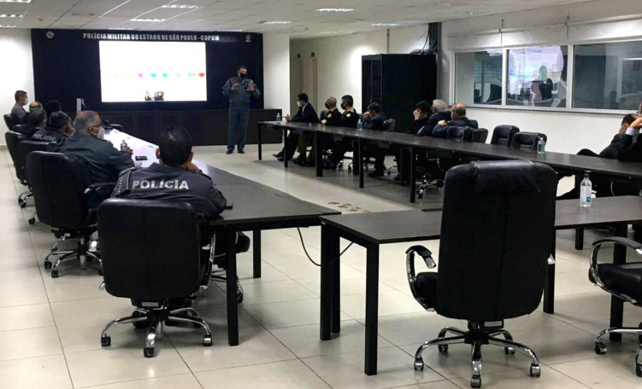 O Secretário da Segurança Pública do Paraná, Romulo Marinho Soares, juntamente com uma comitiva composta por representantes das forças de segurança do estado, esteve, nesta terça-feira (29/06), em São Paulo, para visitar as instalações das instituições de segurança pública do Estado - São Paulo, 29/06/2021 - Foto: SESP-PR