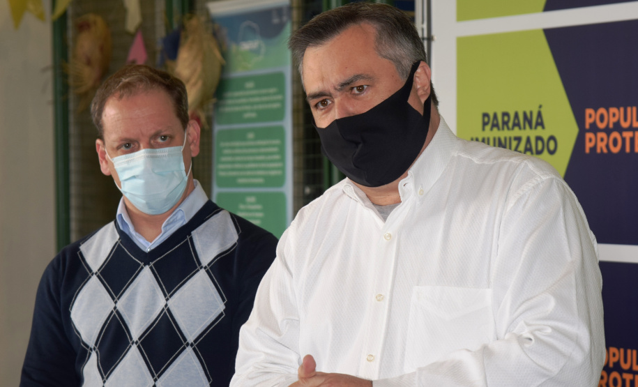 Chegada vacinas doses da Pfizer  Foto: Americo Antonio/SESA