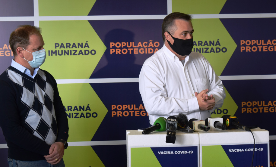 Chegada vacinas doses da Pfizer  Foto: Americo Antonio/SESA