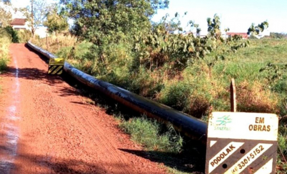 Sanepar troca tubulações antigas de água por estruturas mais modernas em Toledo - Foto: Sanepar