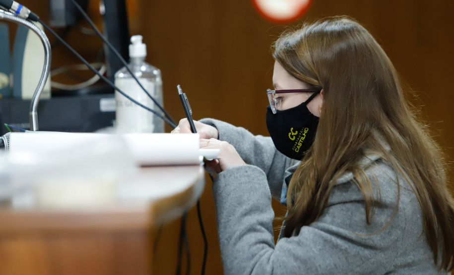 Abertura de envelopes conservação rodovias Noroeste.
Foto: Rodrigo Felix