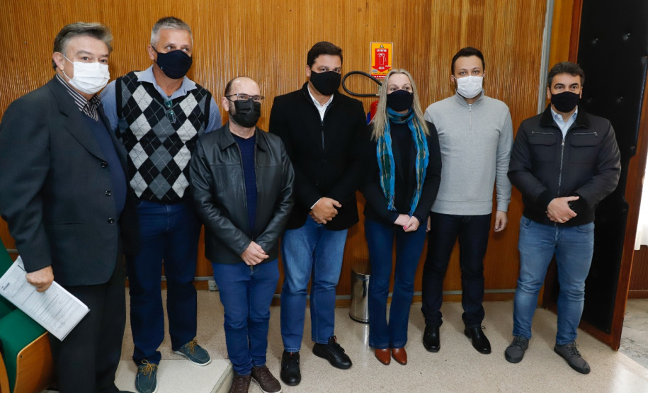 Abertura de envelopes conservação rodovias Noroeste.
Foto: Rodrigo Felix