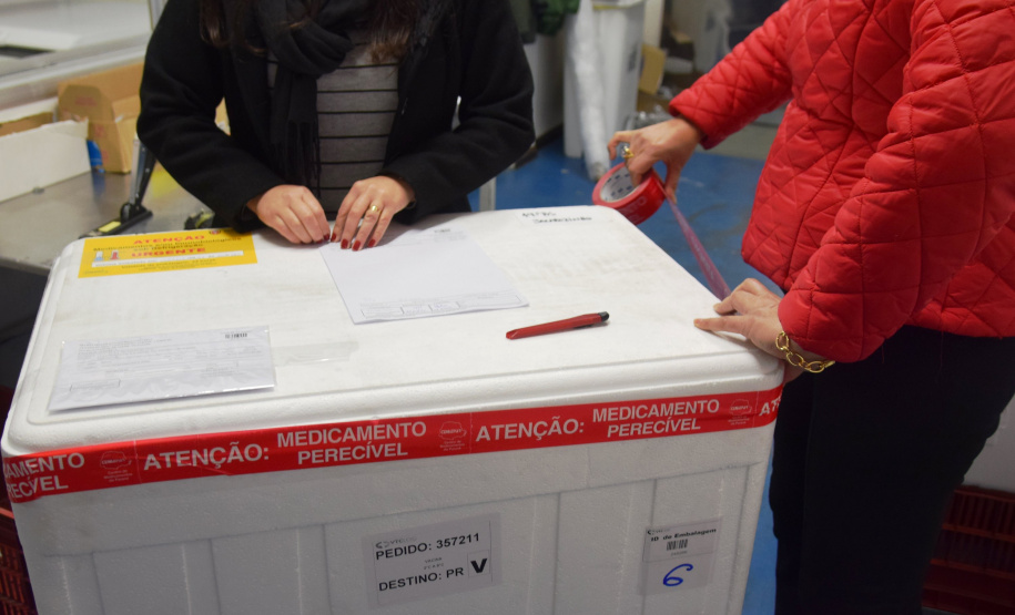 Entrega VacinasFoto: Americo Antonio/SESA