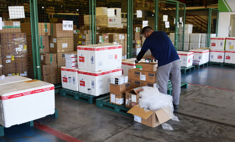 Entrega VacinasFoto: Americo Antonio/SESA