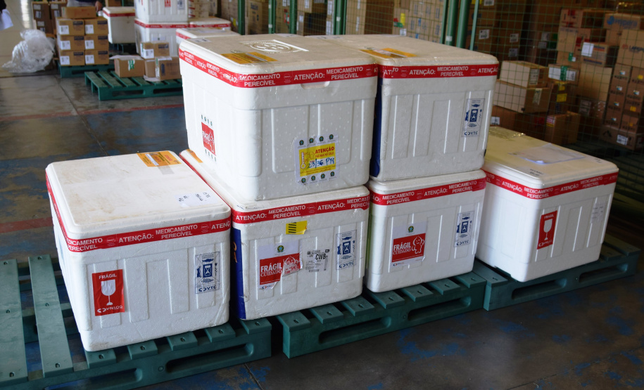 Entrega VacinasFoto: Americo Antonio/SESA