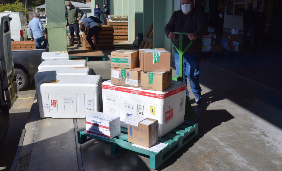 Entrega VacinasFoto: Americo Antonio/SESA