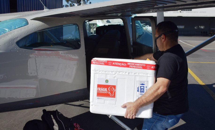 Entrega VacinasFoto: Americo Antonio/SESA