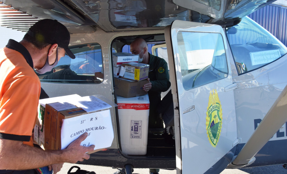 Entrega VacinasFoto: Americo Antonio/SESA