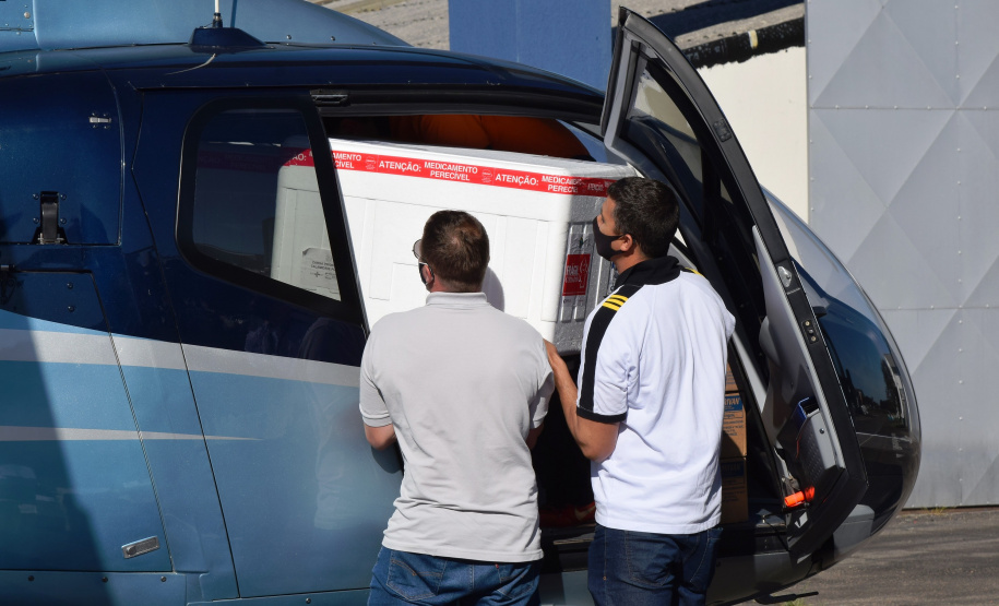 Entrega VacinasFoto: Americo Antonio/SESA