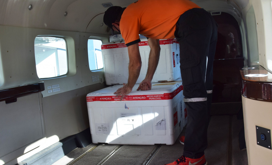 Entrega VacinasFoto: Americo Antonio/SESA