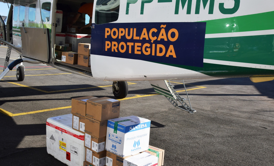 Entrega VacinasFoto: Americo Antonio/SESA