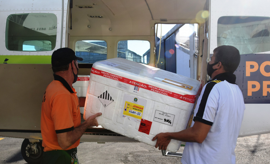 Entrega VacinasFoto: Americo Antonio/SESA