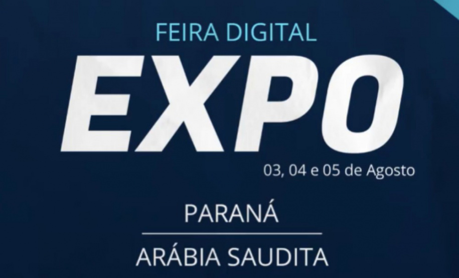 A Feira Digital Expo Paraná - Arábia Saudita será realizada pela agência de atração e promoção de investimentos do estado, Invest Paraná, em conjunto com o Centro de Investimento Comércio e Indústria Brasil - Arábia Saudita (Cicibas).  -  Curitiba, 02/07/2021  -  Foto/Arte: Divulgação
