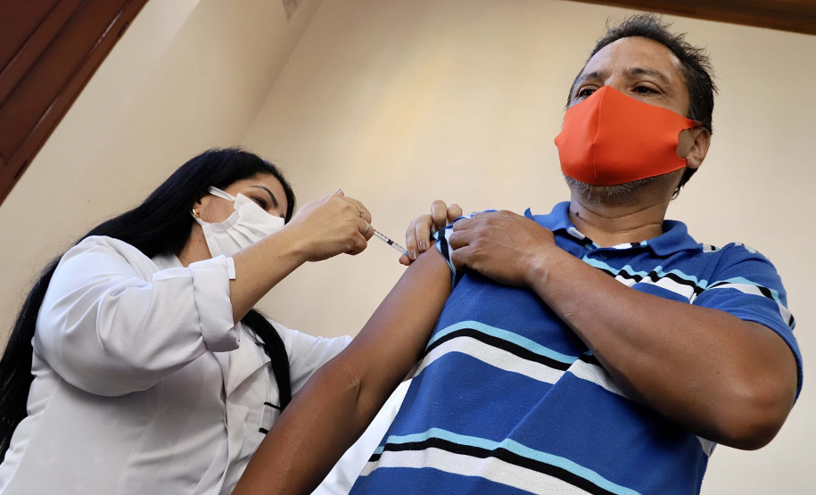 Vacina Covid-19 - Foto: Claudio Neves/Portos do Paraná