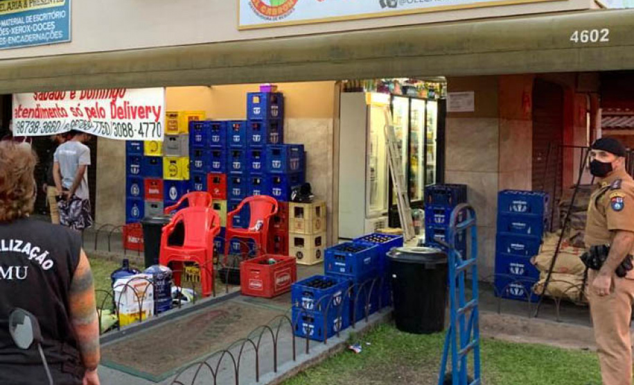 Desde janeiro até agora, a Ação Integrada de Fiscalização Urbana (AIFU) deflagrou 168 operações em Curitiba para frear o avanço do coronavírus na Capital