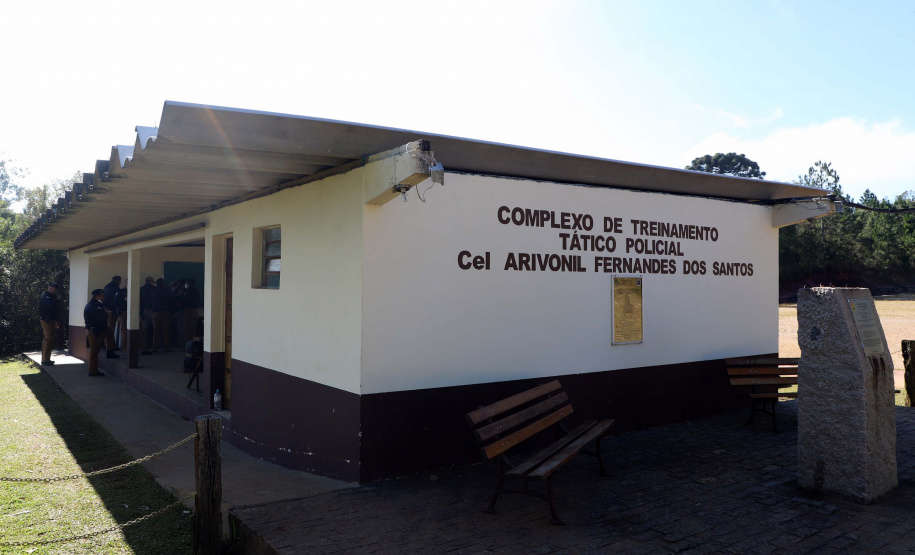 Academia Policial Militar ministra curso de aperfeiçoamento para 60 oficiais da PMPR.
Foto: Ari Dias/AEN