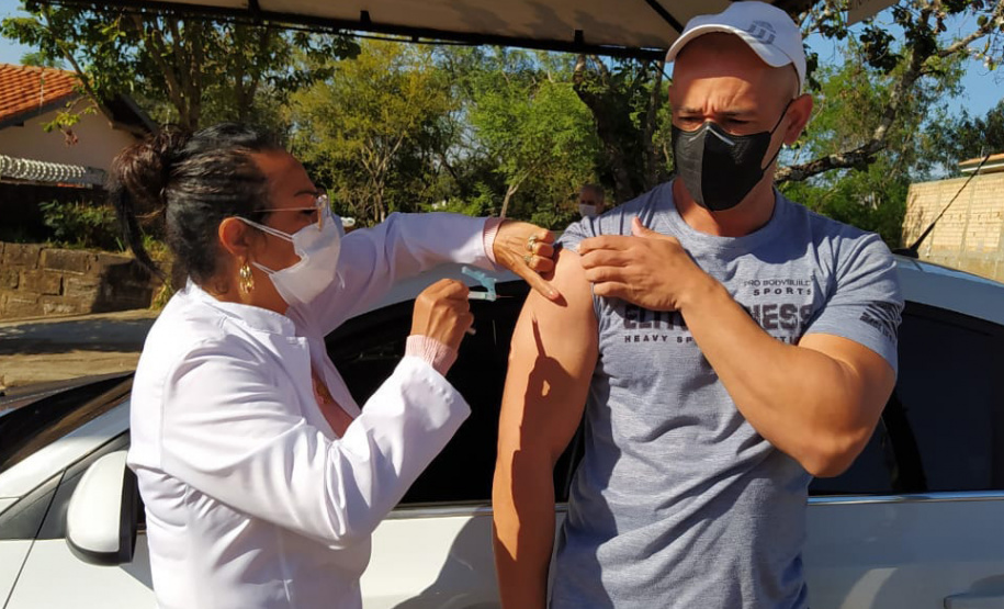 Paraná já aplicou mais de 6 milhões de vacinas contra Covid-19. Foto:SESA
