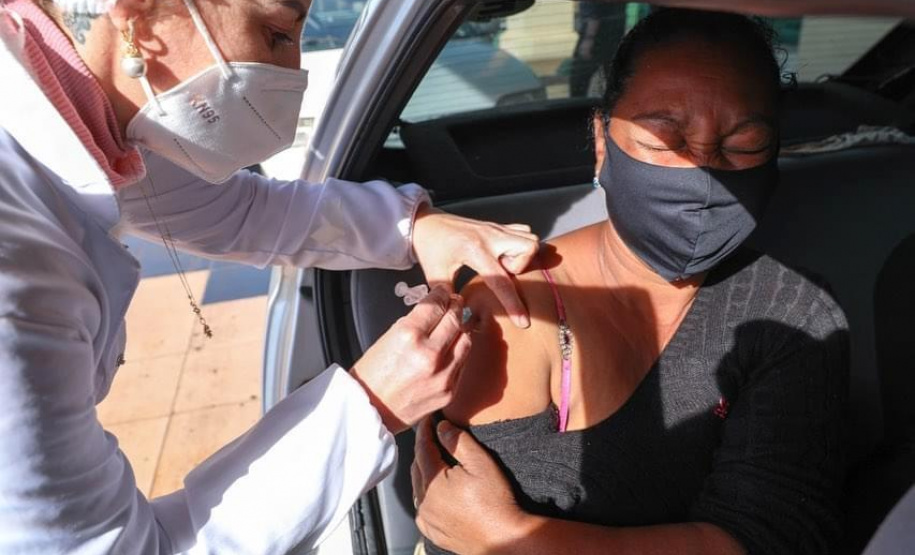 Paraná já aplicou mais de 6 milhões de vacinas contra Covid-19. Foto:SESA