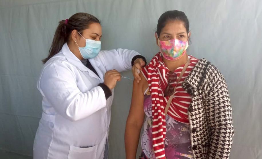 Três em cada quatro municípios vacinam a faixa dos 40 anos; 67 já venceram essa barreira. Foto:SESA