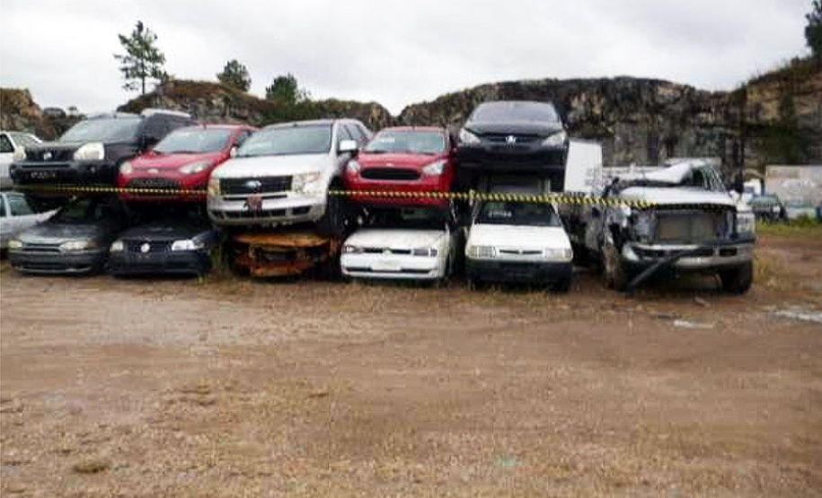 Resultado leilão de sucatas
Foto: DER