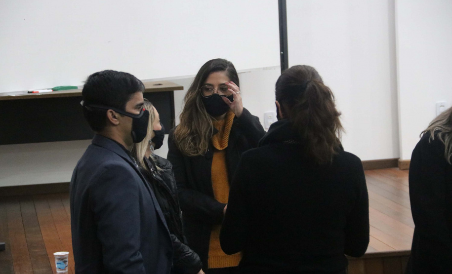 Integrantes do Ministério da Justiça fazem visita técnica na Polícia Científica do Paraná e discutem procedimentos sobre cadeia de custódia
Foto:SESP/PR