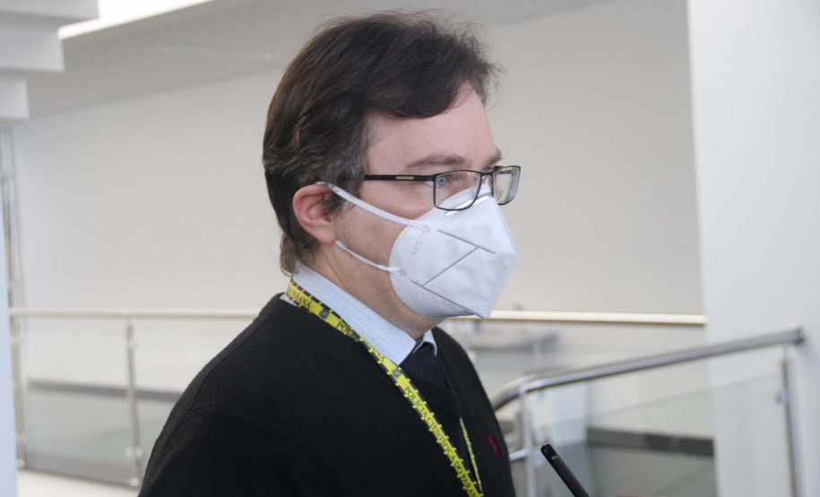 Integrantes do Ministério da Justiça fazem visita técnica na Polícia Científica do Paraná e discutem procedimentos sobre cadeia de custódia
Foto:SESP/PR