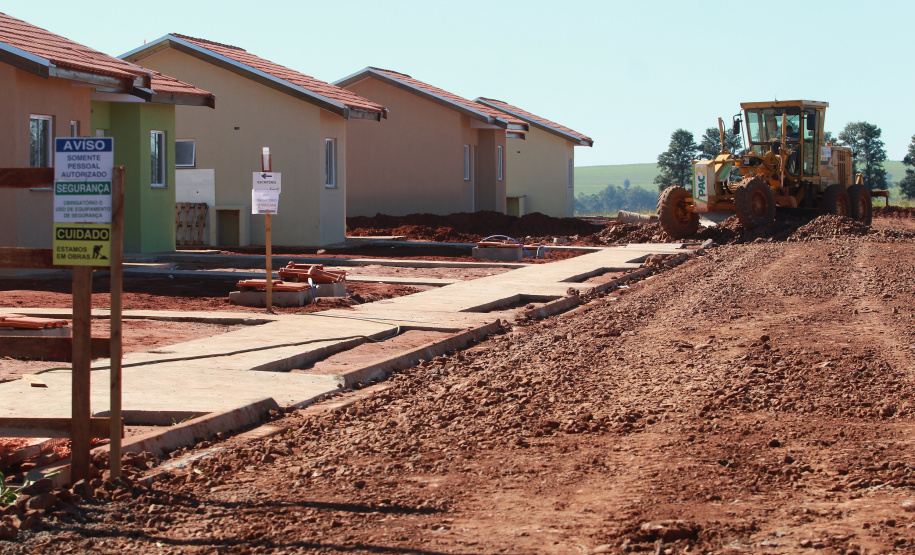 Avanço de obras em Flórida Foto: Alessandro Vieira