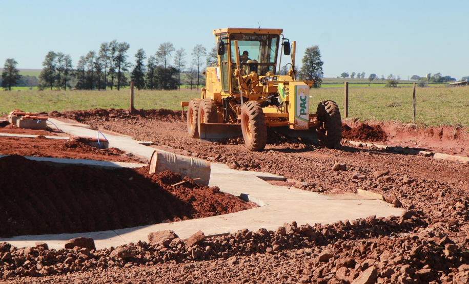 Avanço de obras em Flórida Foto: Alessandro Vieira