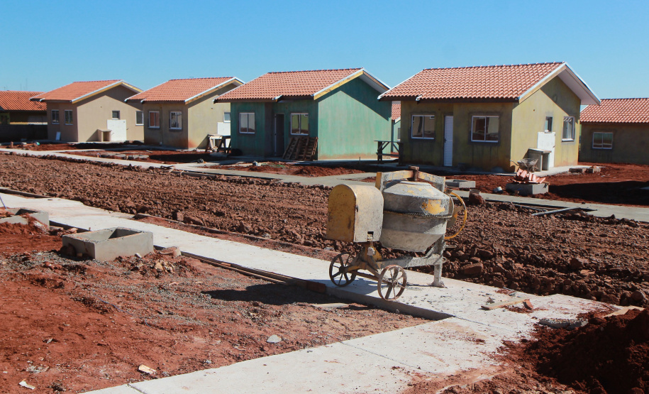 Avanço de obras em Flórida Foto: Alessandro Vieira