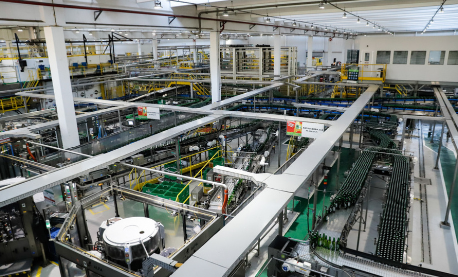 Grupo Heineken confirmou novos investimentos no Paraná  -  Foto: Rodrigo Felix Leal