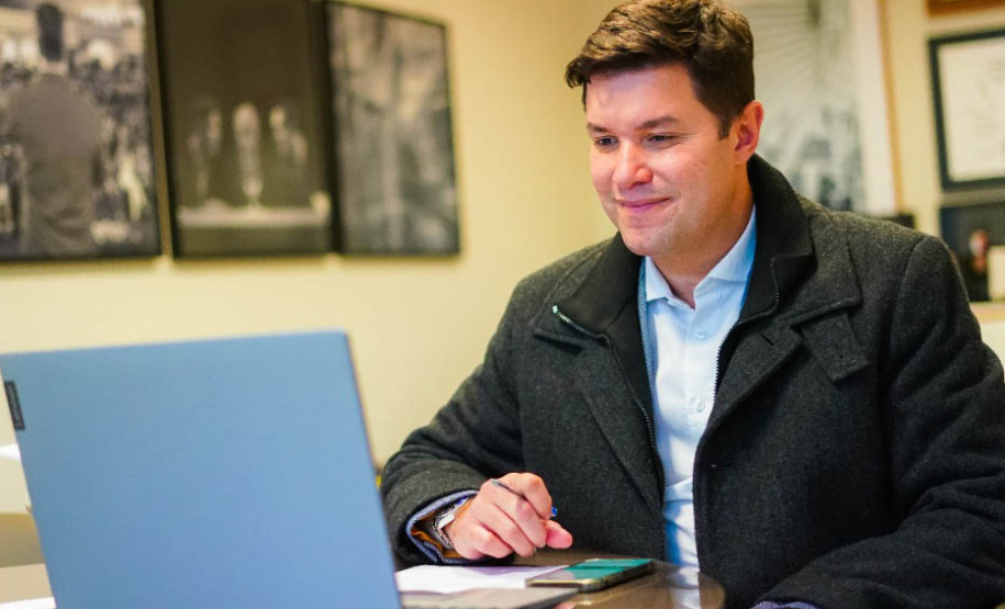 Paraná apresenta resultados da estratégia de desenvolvimento sustentável em fórum internacional - Secretário-chefe da Casa Civil do Governo do Paraná, Guto Silva - Foto: Guilherme Flores