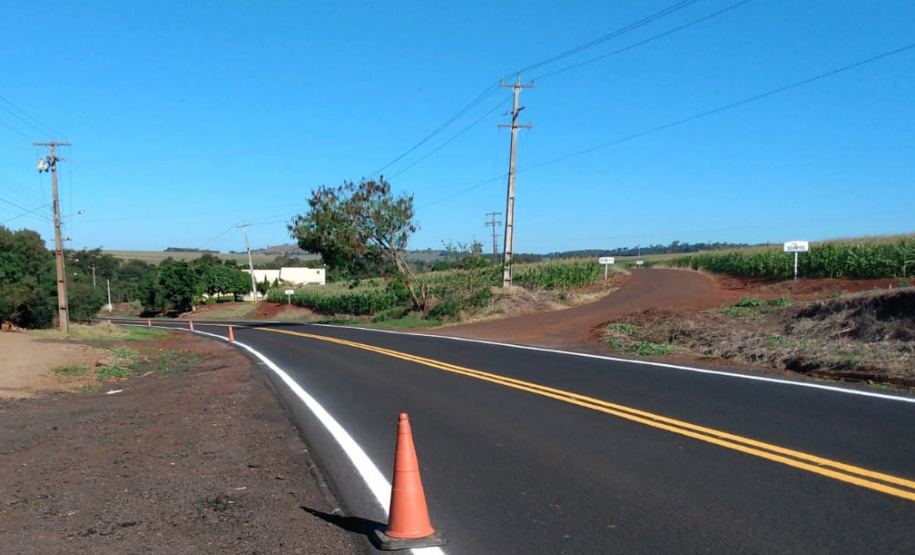 Serviços de conservação PR-495 Missal a Esquina Céu Azul - Curitiba, 08/07/2021 - Foto: DER