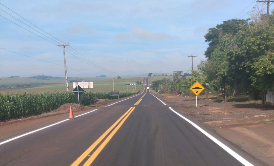 Serviços de conservação PR-495 Missal a Esquina Céu Azul - Curitiba, 08/07/2021 - Foto: DER