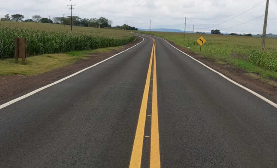 Serviços de conservação PR-495 Missal a Esquina Céu Azul - Curitiba, 08/07/2021 - Foto: DER