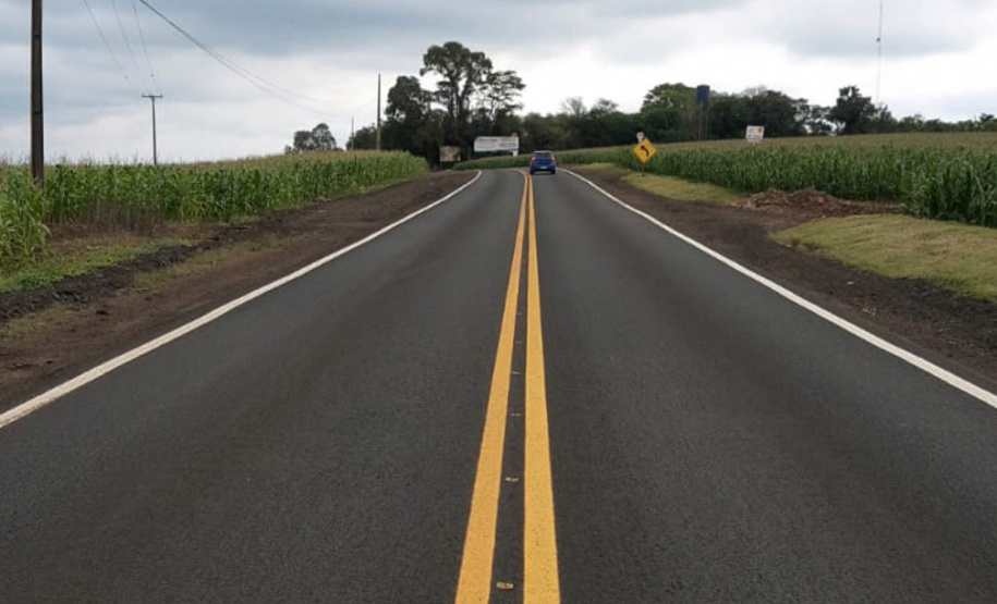 Serviços de conservação PR-495 Missal a Esquina Céu Azul - Curitiba, 08/07/2021 - Foto: DER