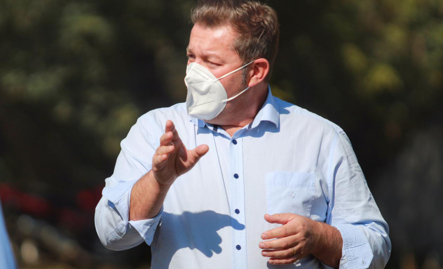 Técnicos do Estado e da União sobrevoam o Centro-Sul para estudos do impacto ambiental da Nova Ferroeste . Foto: Alessandro Vieira/AEN
