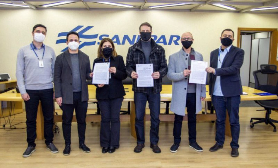 Sanepar e Invest Paraná vão estimular o desenvolvimento de agricultores da Bacia do Rio Miringuava
Foto: Sanepar