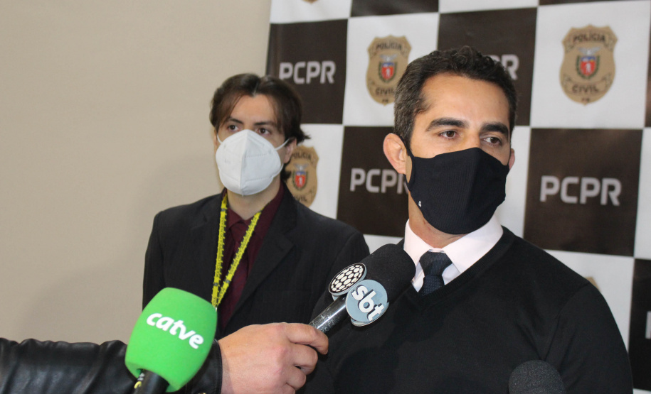 Uma força-tarefa envolvendo a Polícia Civil do Paraná (PCPR), a Agência Nacional do Petróleo, Gás Natural e Biocombustíveis (ANP), o Departamento Estadual de Proteção e Defesa do Consumidor (Procon), o Instituto de Pesos e Medidas (Ipem) e o Instituto de Criminalística da Polícia Científica, participou de uma ação nacional para fiscalizar 300 postos de combustíveis no Paraná. - Curitiba, 09/07/2021 - Foto: SESP-PR