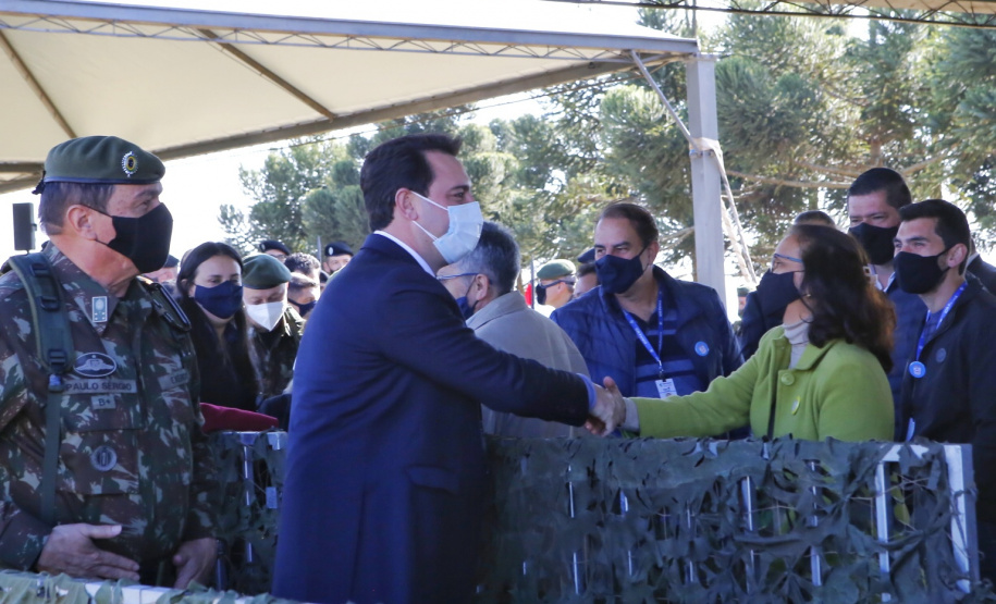 “O Paraná tem o melhor projeto para o Exército”, diz governador sobre Escola de Sargentos
Foto: AEN