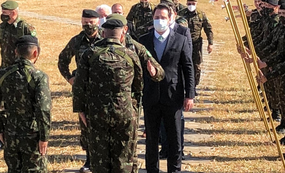 “O Paraná tem o melhor projeto para o Exército”, diz governador sobre Escola de Sargentos
Foto: AEN