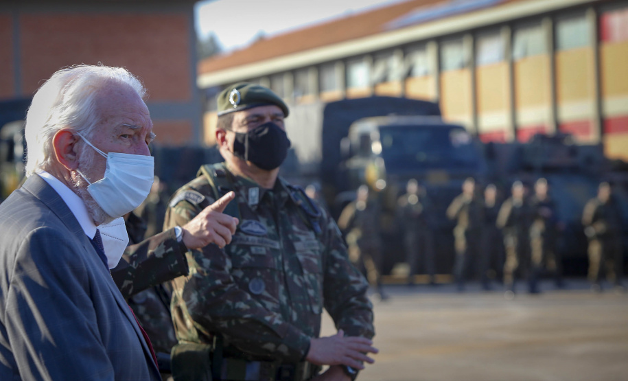 “O Paraná tem o melhor projeto para o Exército”, diz governador sobre Escola de Sargentos

Foto: Gilson Abreu/AEN