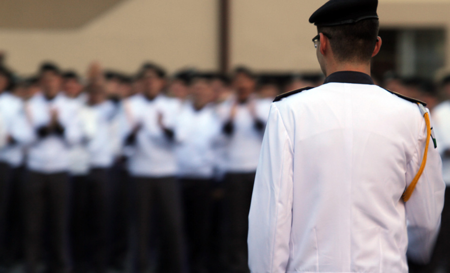 O Colégio da Polícia Militar de Curitiba (CPM) abriu as inscrições do processo classificatório para preencher 120 vagas para o 6º ano do Ensino Fundamental e 70 vagas para o 1º ano do Ensino Médio.  -  Curitiba, 09/07/2021  -  Foto: Soldado Guilherme Batalha