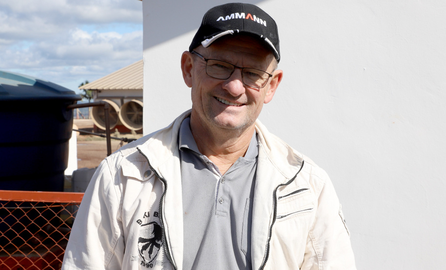 GRANJA DE FRANGOS  - Lídio Michels - Produtor de Frangos em Toledo, Oeste do Paraná  -  Toledo, 29/06/2021  -  Foto: Ari Dias/AEN