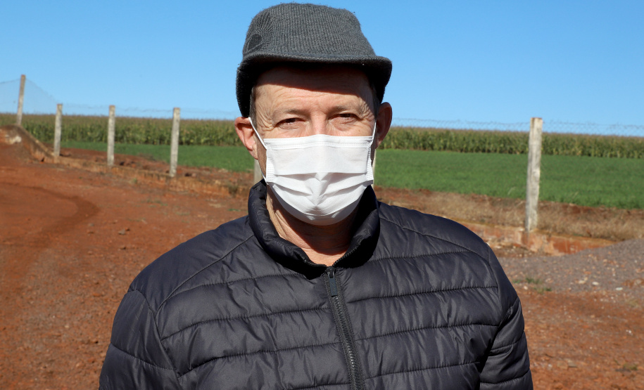 GRANJA DE FRANGOS - Edenílson Carlos Copini - Produtor de Frangos em Toledo, Oeste do Paraná  -  Toledo, 29/06/2021  -  Foto: Ari Dias/AEN