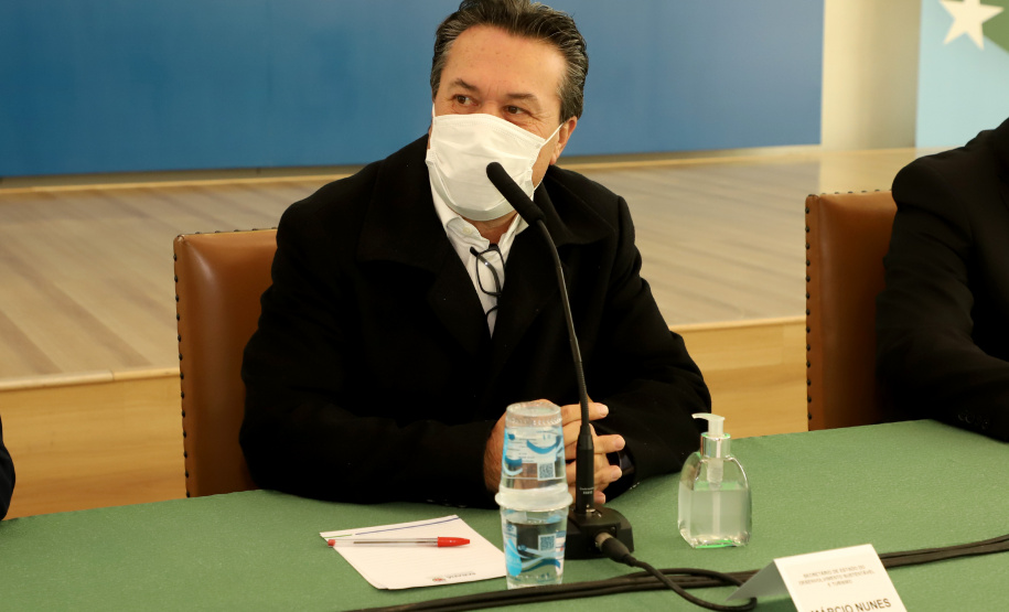 SEDEST - Reunião sobre gestão de resíduos sólidos  -  Curitiba, 12/07/2021  -  Foto: Ari Dias/AEN